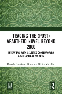 Tracing theApartheid Novel beyond 2000_cover