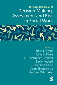 The Sage Handbook of Decision Making, Assessment and Risk in Social Work_cover