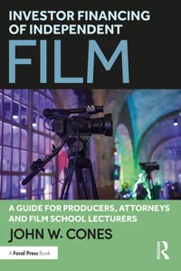 Investor Financing of Independent Film_cover