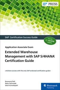 Extended Warehouse Management with SAP S/4HANA Certification Guide_cover