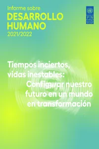 Informe sobre Desarrollo Humano 2021/2022_cover