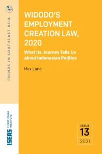 Widodo's Employment Creation Law, 2020_cover