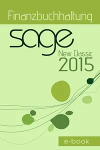 Sage New Classic 2015 Finanzbuchhaltung_cover