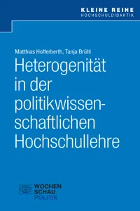 Heterogenität in der politikwissenschaftlichen Hochschullehre_cover