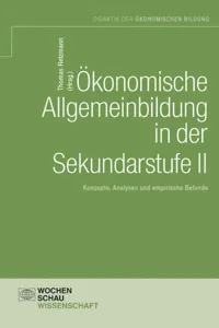 Ökonomische Allgemeinbildung in der Sekundarstufe II_cover