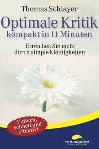 Optimale Kritik - kompakt in 11 Minuten_cover