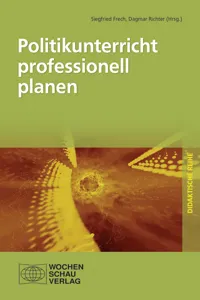 Politikunterricht professionell planen_cover