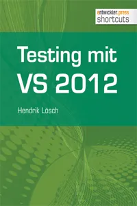 Testing mit Visual Studio 2012_cover