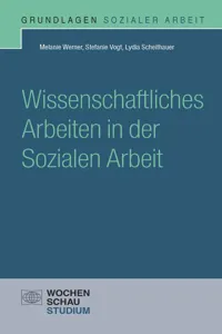 Wissenschaftliches Arbeiten in der Sozialen Arbeit_cover