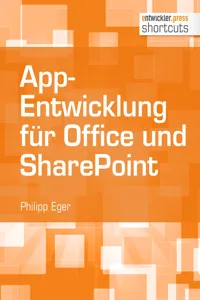 App-Entwicklung für Office und SharePoint_cover