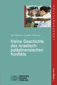 Kleine Geschichte des israelisch-palästinensischen Konflikts_cover