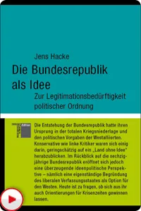 Die Bundesrepublik als Idee_cover