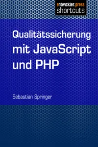 Qualitätssicherung mit JavaScript und PHP_cover