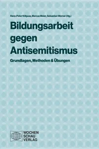 Bildungsarbeit gegen Antisemitismus_cover