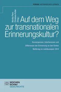 Auf dem Weg zu einer transnationalen Erinnerungskultur?_cover