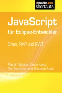 JavaScript für Eclipse-Entwickler_cover