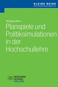 Planspiele und Politiksimulationen in der Hochschullehre_cover