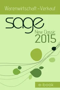 Sage New Classic 2015 Warenwirtschaft - Verkauf_cover