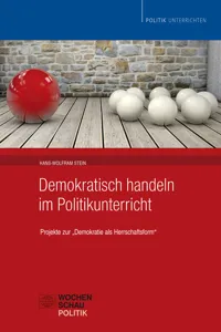 Demokratisch handeln im Politikunterricht_cover