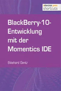 BlackBerry-10-Entwicklung mit der Momentics IDE_cover