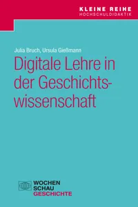 Digitale Lehre in der Geschichtswissenschaft_cover