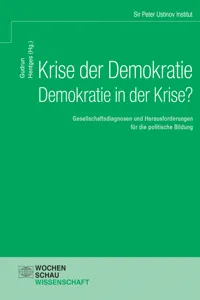 Krise der Demokratie - Demokratie in der Krise?_cover