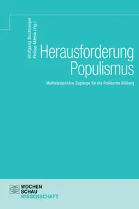 Herausforderung Populismus_cover