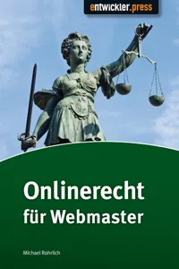 Onlinerecht für Webmaster_cover