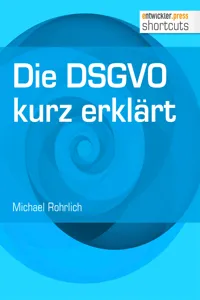 Die DSGVO kurz erklärt_cover