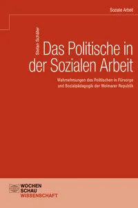 Das Politische in der Sozialen Arbeit_cover