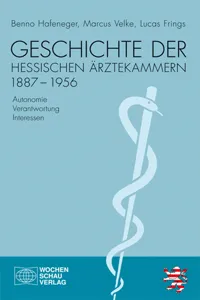 Geschichte der hessischen Ärztekammern 1887-1956_cover