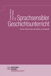 Sprachsensibler Geschichtsunterricht_cover