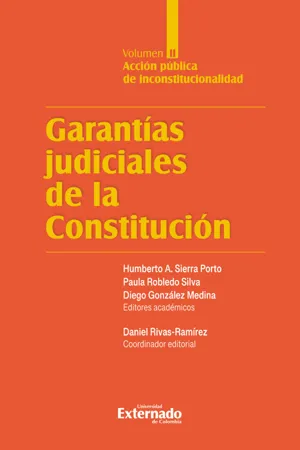 Garantías judiciales de la Constitución Tomo II