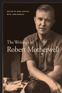 The Writings of Robert Motherwell_cover