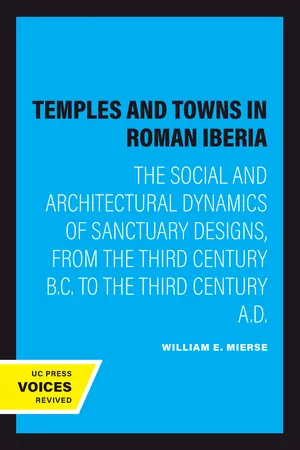 Temples and Towns in Roman Iberia