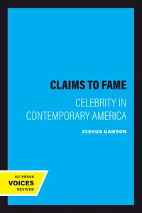 Claims to Fame_cover