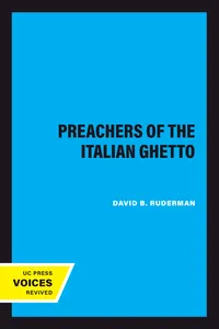 Preachers of the Italian Ghetto_cover