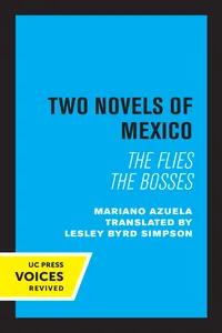 Two Novels of Mexico_cover