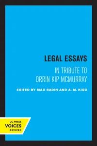 Legal Essays_cover