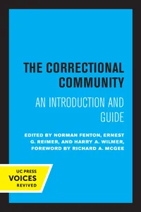 The Correctional Community_cover