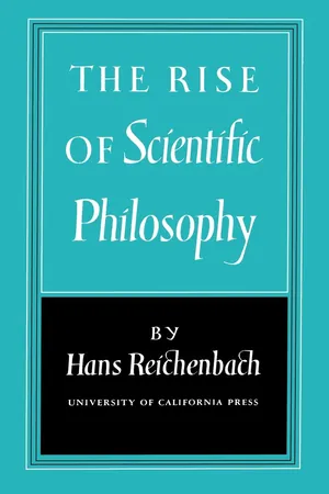 The Rise of Scientific Philosophy