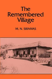 The Remembered Village_cover