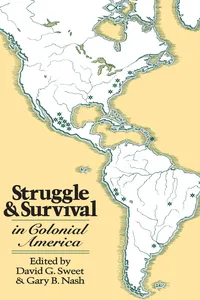 Struggle and Survival in Colonial America_cover