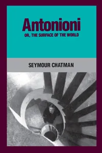 Antonioni, or, The Surface of the World_cover