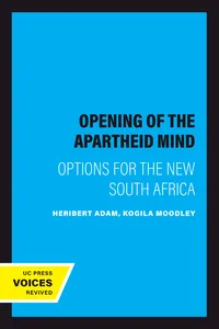 The Opening of the Apartheid Mind_cover