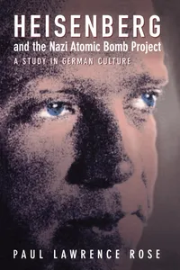 Heisenberg and the Nazi Atomic Bomb Project, 1939-1945_cover