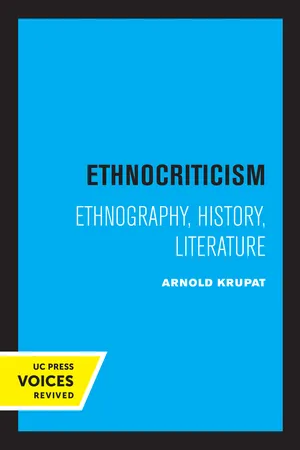 Ethnocriticism