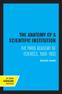 The Anatomy of a Scientific Institution_cover