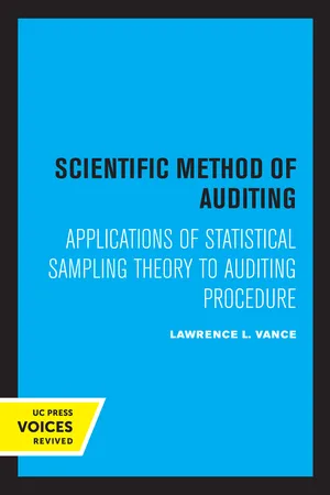 Scientific Method for Auditing