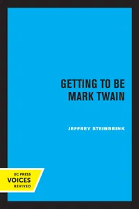 Getting to be Mark Twain_cover